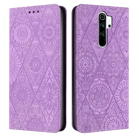 Ethnic Embossed Adsorption Leather Phone Case, For Redmi Note 9 Pro, For Redmi Note 8T, For Redmi Note 8, For Redmi Note 8 Pro, For Redmi Note 7 / 7 Pro