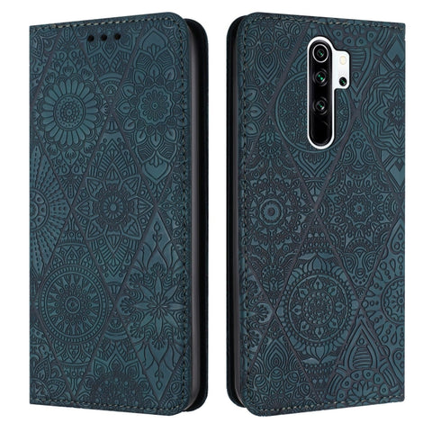 Ethnic Embossed Adsorption Leather Phone Case, For Redmi Note 9 Pro, For Redmi Note 8T, For Redmi Note 8, For Redmi Note 8 Pro, For Redmi Note 7 / 7 Pro