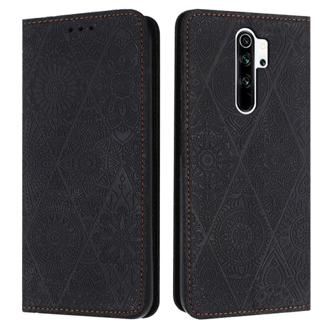 Ethnic Embossed Adsorption Leather Phone Case, For Redmi Note 9 Pro, For Redmi Note 8T, For Redmi Note 8, For Redmi Note 8 Pro, For Redmi Note 7 / 7 Pro