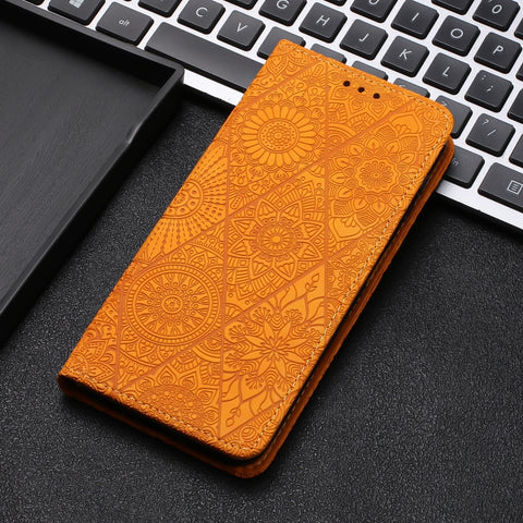 Ethnic Embossed Adsorption Leather Phone Case, For Xiaomi Redmi 13 4G, For Xiaomi Redmi Note 13 5G, For Xiaomi Redmi 13C, For Xiaomi Redmi Note 13 Pro 5G, For Redmi Note 12 Pro 4G, For Redmi Note 12 4G Global, For Redmi Note 12 Pro 5G Global           ...