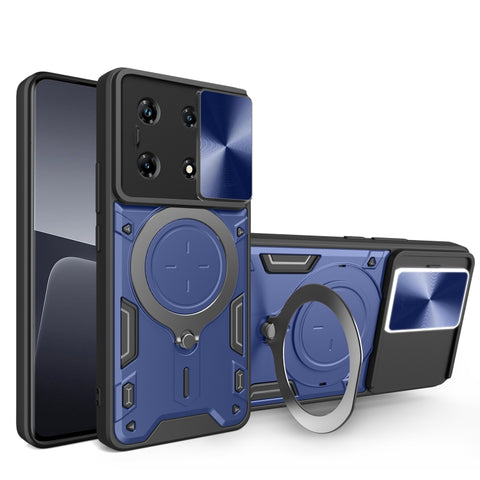 CD Texture Sliding Camshield Magnetic Holder Phone Case, For Infinix Hot 50 4G, For Infinix Note 40 5G, For Infinix Smart 8 Plus, For Infinix GT 20 Pro, For Infinix Hot 40i / Smart 8, For Infinix Note 30 4G/5G, For Infinix Note 30 Pro 4G               ...