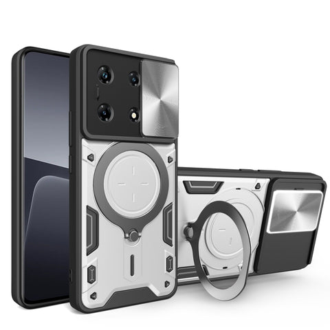 CD Texture Sliding Camshield Magnetic Holder Phone Case, For Infinix Hot 50 4G, For Infinix Note 40 5G, For Infinix Smart 8 Plus, For Infinix GT 20 Pro, For Infinix Hot 40i / Smart 8, For Infinix Note 30 4G/5G, For Infinix Note 30 Pro 4G               ...