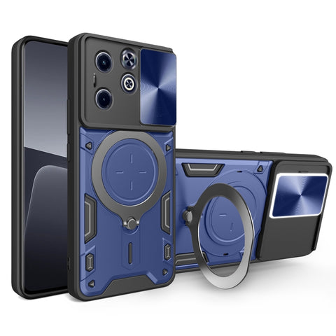 CD Texture Sliding Camshield Magnetic Holder Phone Case, For Infinix Hot 50 4G, For Infinix Note 40 5G, For Infinix Smart 8 Plus, For Infinix GT 20 Pro, For Infinix Hot 40i / Smart 8, For Infinix Note 30 4G/5G, For Infinix Note 30 Pro 4G               ...