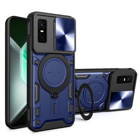 CD Texture Sliding Camshield Magnetic Holder Phone Case, For Infinix Hot 70 5G, For Infinix Note 60 Ultra 5G, For Infinix Note Edge 5G, For Infinix Note 60 Pro 5G, For Infinix GT 30 Pro, For Infinix Note 50s, For Infinix Note 50x                       ...