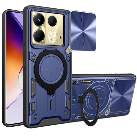 CD Texture Sliding Camshield Magnetic Holder Phone Case, For Infinix Hot 50 4G, For Infinix Note 40 5G, For Infinix Smart 8 Plus, For Infinix GT 20 Pro, For Infinix Hot 40i / Smart 8, For Infinix Note 30 4G/5G, For Infinix Note 30 Pro 4G               ...