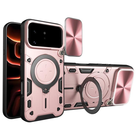 CD Texture Sliding Camshield Magnetic Holder Phone Case, For Infinix Hot 70 5G, For Infinix Note 60 Ultra 5G, For Infinix Note Edge 5G, For Infinix Note 60 Pro 5G, For Infinix GT 30 Pro, For Infinix Note 50s, For Infinix Note 50x                       ...