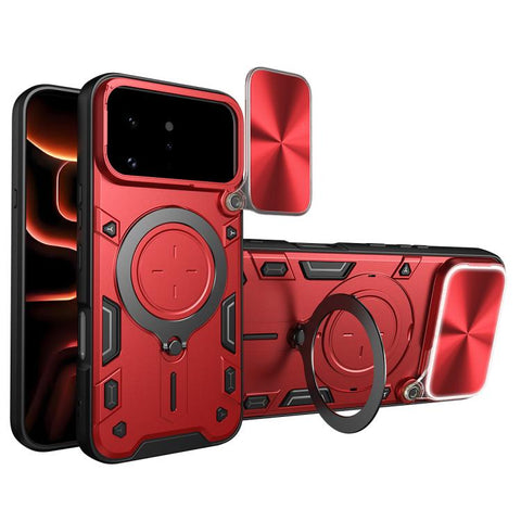 CD Texture Sliding Camshield Magnetic Holder Phone Case, For Infinix Hot 70 5G, For Infinix Note 60 Ultra 5G, For Infinix Note Edge 5G, For Infinix Note 60 Pro 5G, For Infinix GT 30 Pro, For Infinix Note 50s, For Infinix Note 50x                       ...