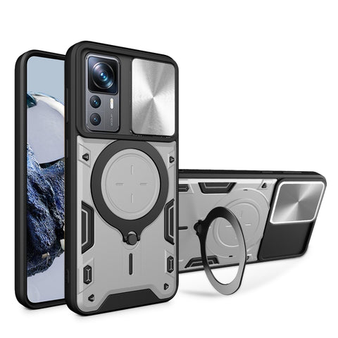 CD Texture Sliding Camshield Magnetic Holder Phone Case, For Xiaomi Redmi Note 12S 4G, For Xiaomi Redmi Note 12 4G, For Xiaomi Redmi Note 12 Pro 5G, For Xiaomi Redmi 12C, For Xiaomi 13 Lite / Civi 2 5G, For Xiaomi 13 Pro, For Xiaomi 13                 ...