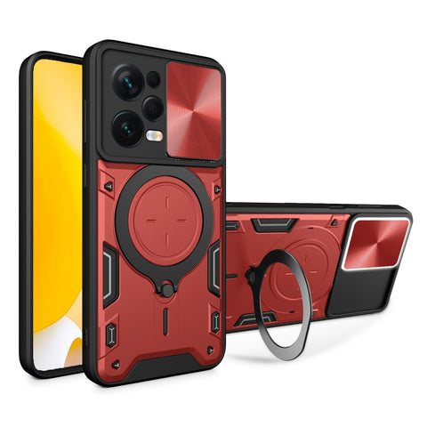 CD Texture Sliding Camshield Magnetic Holder Phone Case, For Xiaomi Redmi Note 12S 4G, For Xiaomi Redmi Note 12 4G, For Xiaomi Redmi Note 12 Pro 5G, For Xiaomi Redmi 12C, For Xiaomi 13 Lite / Civi 2 5G, For Xiaomi 13 Pro, For Xiaomi 13                 ...