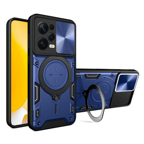 CD Texture Sliding Camshield Magnetic Holder Phone Case, For Xiaomi Redmi Note 12S 4G, For Xiaomi Redmi Note 12 4G, For Xiaomi Redmi Note 12 Pro 5G, For Xiaomi Redmi 12C, For Xiaomi 13 Lite / Civi 2 5G, For Xiaomi 13 Pro, For Xiaomi 13                 ...