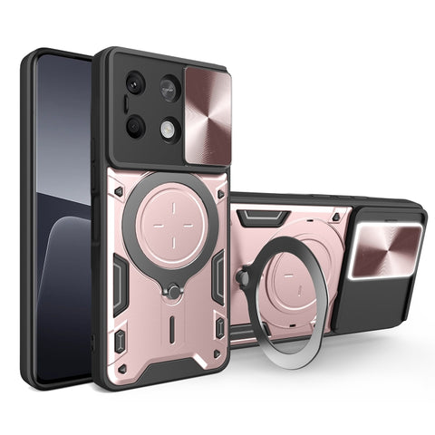 CD Texture Sliding Camshield Magnetic Holder Phone Case, For Xiaomi Redmi A3, For Xiaomi Redmi 13C 5G Global, For Xiaomi Redmi Note 13 5G, For Xiaomi Redmi 13C 4G, For Xiaomi Redmi Note 13 Pro 5G, For Xiaomi 13T / Redmi K60 Ultra                       ...