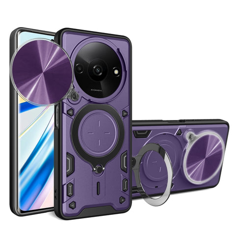CD Texture Sliding Camshield Magnetic Holder Phone Case, For Xiaomi Redmi A3, For Xiaomi Redmi 13C 5G Global, For Xiaomi Redmi Note 13 5G, For Xiaomi Redmi 13C 4G, For Xiaomi Redmi Note 13 Pro 5G, For Xiaomi 13T / Redmi K60 Ultra                       ...