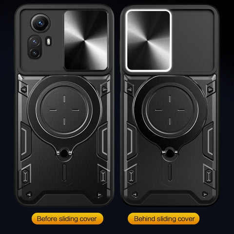 CD Texture Sliding Camshield Magnetic Holder Phone Case, For Xiaomi Redmi Note 12S 4G, For Xiaomi Redmi Note 12 4G, For Xiaomi Redmi Note 12 Pro 5G, For Xiaomi Redmi 12C, For Xiaomi 13 Lite / Civi 2 5G, For Xiaomi 13 Pro, For Xiaomi 13                 ...