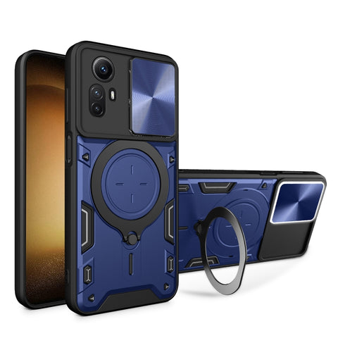 CD Texture Sliding Camshield Magnetic Holder Phone Case, For Xiaomi Redmi Note 12S 4G, For Xiaomi Redmi Note 12 4G, For Xiaomi Redmi Note 12 Pro 5G, For Xiaomi Redmi 12C, For Xiaomi 13 Lite / Civi 2 5G, For Xiaomi 13 Pro, For Xiaomi 13                 ...