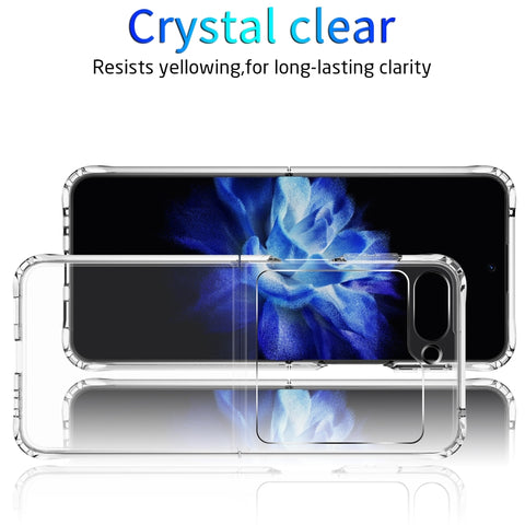 Shockproof Thickening Acrylic Protective Case, For Samsung Galaxy Z Flip5
