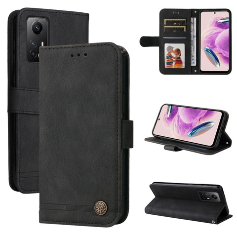 Skin Feel Life Tree Metal Button Leather Phone Case, For Xiaomi Redmi 13C 4G, For Xiaomi Redmi Note13 Pro+ 5G Global, For Xiaomi Redmi Note13 Pro 5G Global, For Xiaomi 13T / Redmi K60 Ultra, For Xiaomi Redmi K70 / K70 Pro, For Xiaomi Redmi Poco F5     ...