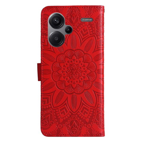 Embossed Sunflower Leather Phone Case, For Xiaomi Redmi Note13 Pro+ 5G Global, For Xiaomi Redmi Note13 Pro 5G Global, For Xiaomi 13T / Redmi K60 Ultra, For Xiaomi Redmi K70 / K70 Pro, For Xiaomi Redmi Poco F5, For Xiaomi Redmi K60 / K60 Pro            ...