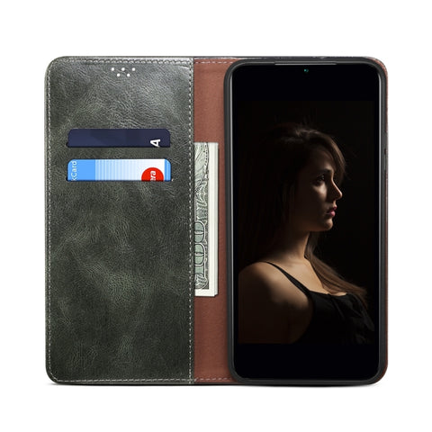 Oil Wax Crazy Horse Texture Flip Leather Phone Case, For Xiaomi Redmi Note 12 Turbo / Poco F5, For Xiaomi Redmi Note 12 Turbo