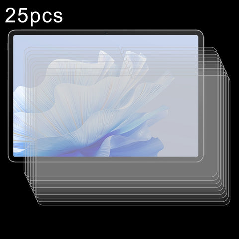 25 PCS/Pack 9H 0.3mm Explosion-proof Tempered Glass Film, For Huawei MatePad Pro 12 2026, For Huawei MatePad Mini 2025, For Huawei MatePad Air 12 2025 / 2024, For Huawei MatePad 11.5S 2025 / 2024, For Huawei MatePad Pro 12.2 2025 / 2024                ...