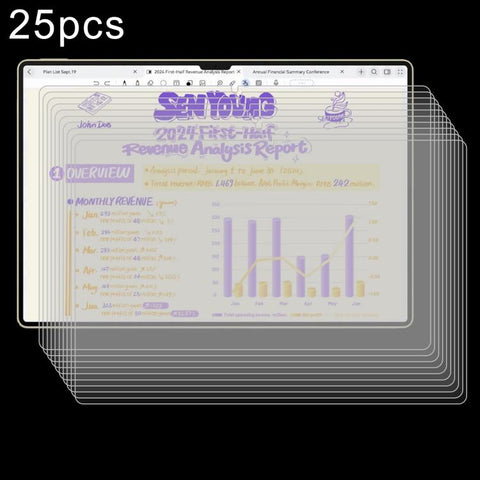 25 PCS/Pack 9H 0.3mm Explosion-proof Tempered Glass Film, For Huawei MatePad Pro 12 2026, For Huawei MatePad Mini 2025, For Huawei MatePad Air 12 2025 / 2024, For Huawei MatePad 11.5S 2025 / 2024, For Huawei MatePad Pro 12.2 2025 / 2024                ...