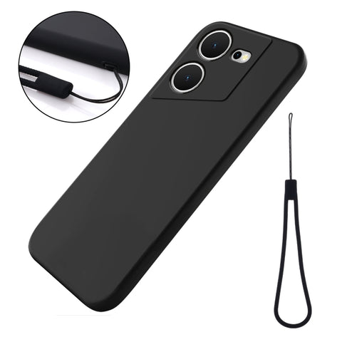 Pure Color Liquid Silicone Shockproof Phone Case, For Tecno Pova 5, For Tecno Camon 20 Pro 4G, For Tecno Camon 20 4G