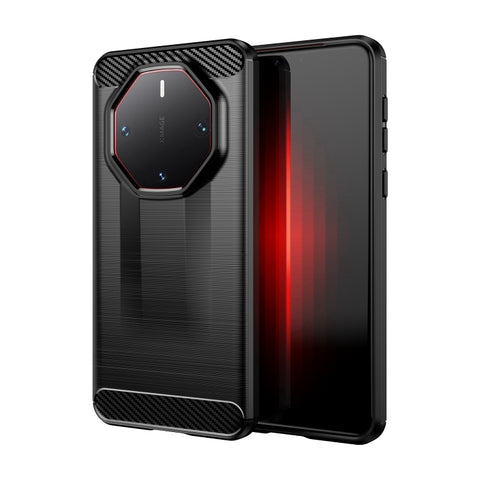 Brushed Texture Carbon Fiber TPU Phone Case, For Huawei Pura 80 Ultra 5G, For Huawei Pura 80 Pro+ 5G, For Huawei Pura 80 Pro 5G, For Huawei Pura 80 5G, For Huawei Mate 70 Pro / 70 Pro+, For Huawei Mate 70, For Huawei Pura 70 Pro / Pura 70 Pro+         ...