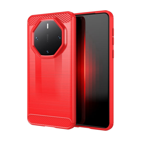 Brushed Texture Carbon Fiber TPU Phone Case, For Huawei Pura 80 Ultra 5G, For Huawei Pura 80 Pro+ 5G, For Huawei Pura 80 Pro 5G, For Huawei Pura 80 5G, For Huawei Mate 70 Pro / 70 Pro+, For Huawei Mate 70, For Huawei Pura 70 Pro / Pura 70 Pro+         ...