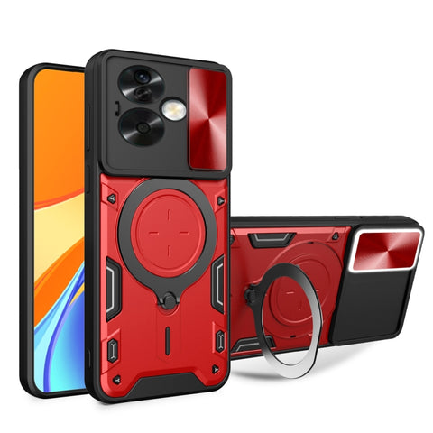 CD Texture Sliding Camshield Magnetic Holder Phone Case, For OPPO Reno7 5G, For OPPO Reno 6 4G, For OPPO A15 / A15s / A35 2021, For OPPO A53 4G, For OPPO A9 2020 / A5 2020 / A11x, For OPPO A79 5G Global