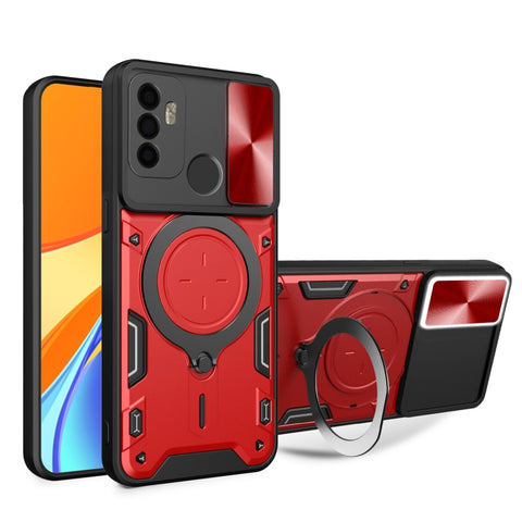 CD Texture Sliding Camshield Magnetic Holder Phone Case, For OPPO Reno7 5G, For OPPO Reno 6 4G, For OPPO A15 / A15s / A35 2021, For OPPO A53 4G, For OPPO A9 2020 / A5 2020 / A11x, For OPPO A79 5G Global