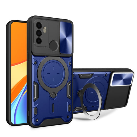 CD Texture Sliding Camshield Magnetic Holder Phone Case, For OPPO Reno7 5G, For OPPO Reno 6 4G, For OPPO A15 / A15s / A35 2021, For OPPO A53 4G, For OPPO A9 2020 / A5 2020 / A11x, For OPPO A79 5G Global
