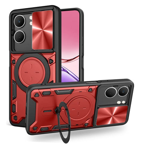 CD Texture Sliding Camshield Magnetic Holder Phone Case, For OPPO Reno16 F 5G, For OPPO Find X9 Ultra, For OPPO A6x / A6 Pro, For OPPO Find X9, For OPPO Find X9 Pro, For OPPO Reno14 F 5G Global, For OPPO A5 5G Global / A5x 5G, For OPPO Reno14 5G Global
