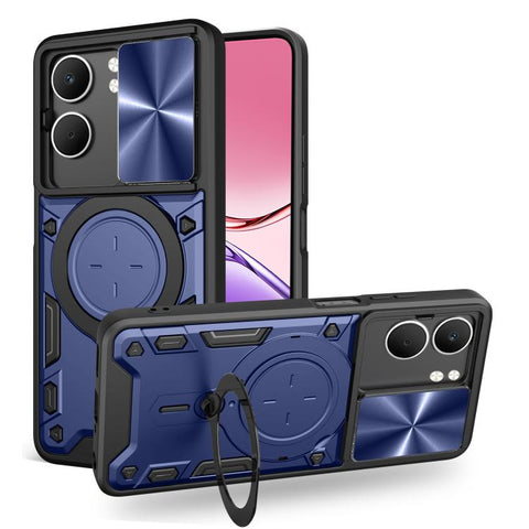 CD Texture Sliding Camshield Magnetic Holder Phone Case, For OPPO Reno16 F 5G, For OPPO Find X9 Ultra, For OPPO A6x / A6 Pro, For OPPO Find X9, For OPPO Find X9 Pro, For OPPO Reno14 F 5G Global, For OPPO A5 5G Global / A5x 5G, For OPPO Reno14 5G Global