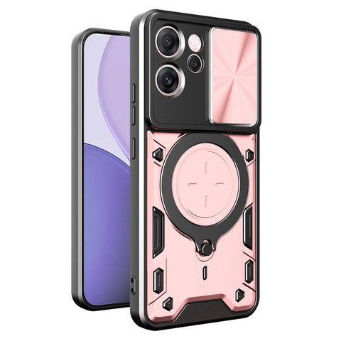 CD Texture Sliding Camshield Magnetic Holder Phone Case, For OPPO Reno16 F 5G, For OPPO Find X9 Ultra, For OPPO A6x / A6 Pro, For OPPO Find X9, For OPPO Find X9 Pro, For OPPO Reno14 F 5G Global, For OPPO A5 5G Global / A5x 5G, For OPPO Reno14 5G Global