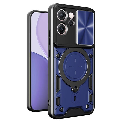 CD Texture Sliding Camshield Magnetic Holder Phone Case, For OPPO Reno16 F 5G, For OPPO Find X9 Ultra, For OPPO A6x / A6 Pro, For OPPO Find X9, For OPPO Find X9 Pro, For OPPO Reno14 F 5G Global, For OPPO A5 5G Global / A5x 5G, For OPPO Reno14 5G Global