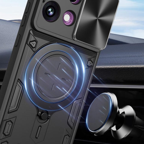 CD Texture Sliding Camshield Magnetic Holder Phone Case, For OPPO Reno16 F 5G, For OPPO Find X9 Ultra, For OPPO A6x / A6 Pro, For OPPO Find X9, For OPPO Find X9 Pro, For OPPO Reno14 F 5G Global, For OPPO A5 5G Global / A5x 5G, For OPPO Reno14 5G Global