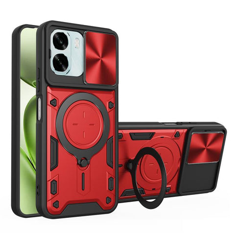 CD Texture Sliding Camshield Magnetic Holder Phone Case, For OPPO Reno16 F 5G, For OPPO Find X9 Ultra, For OPPO A6x / A6 Pro, For OPPO Find X9, For OPPO Find X9 Pro, For OPPO Reno14 F 5G Global, For OPPO A5 5G Global / A5x 5G, For OPPO Reno14 5G Global