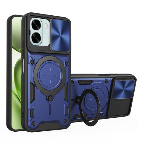 CD Texture Sliding Camshield Magnetic Holder Phone Case, For OPPO Reno16 F 5G, For OPPO Find X9 Ultra, For OPPO A6x / A6 Pro, For OPPO Find X9, For OPPO Find X9 Pro, For OPPO Reno14 F 5G Global, For OPPO A5 5G Global / A5x 5G, For OPPO Reno14 5G Global