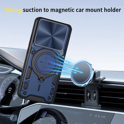 CD Texture Sliding Camshield Magnetic Holder Phone Case, For vivo Y39 5G, For vivo Y29s 5G, For vivo Y29 4G, For vivo V50 5G, For vivo iQOO 13, For vivo Y19s 4G, For vivo X200 5G, For vivo X200 Pro 5G