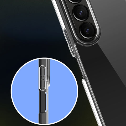 Transparent PC + TPU Shockproof Phone Case, For Samsung Galaxy Z Fold5, For Samsung Galaxy Z Flip5