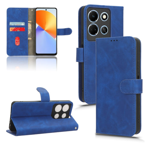 Skin Feel Magnetic Flip Leather Phone Case, For Infinix Note 30i, For Infinix Note 30, For Infinix Note 30 4G, For Infinix Note 30 VIP