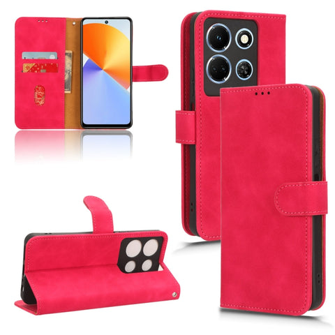 Skin Feel Magnetic Flip Leather Phone Case, For Infinix Note 30i, For Infinix Note 30, For Infinix Note 30 4G, For Infinix Note 30 VIP
