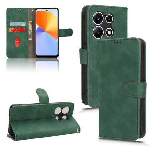 Skin Feel Magnetic Flip Leather Phone Case, For Infinix Note 30i, For Infinix Note 30, For Infinix Note 30 4G, For Infinix Note 30 VIP