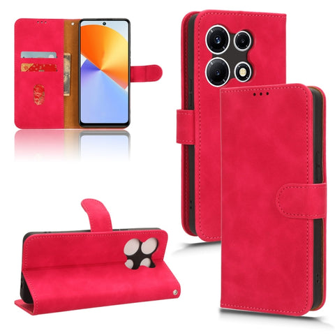 Skin Feel Magnetic Flip Leather Phone Case, For Infinix Note 30i, For Infinix Note 30, For Infinix Note 30 4G, For Infinix Note 30 VIP
