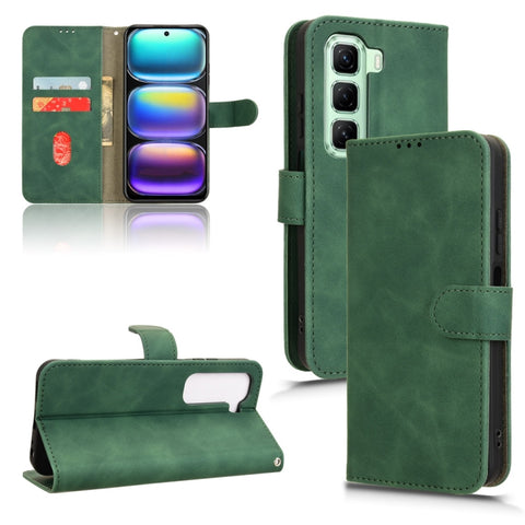 Skin Feel Magnetic Flip Leather Phone Case, For Infinix Note 50s, For Infinix Note 50x, For Infinix Note 50 Pro 4G, For Infinix Hot 50 Pro, For Infinix Hot 50i / Smart 9, For Infinix Hot 50 Pro+, For Infinix Hot 50 4G, For Infinix Hot 50 5G            ...