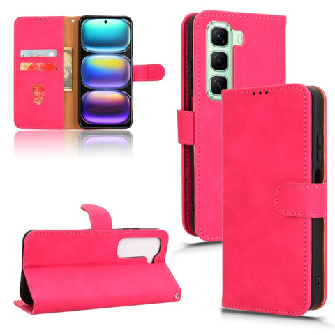Skin Feel Magnetic Flip Leather Phone Case, For Infinix Note 50s, For Infinix Note 50x, For Infinix Note 50 Pro 4G, For Infinix Hot 50 Pro, For Infinix Hot 50i / Smart 9, For Infinix Hot 50 Pro+, For Infinix Hot 50 4G, For Infinix Hot 50 5G            ...