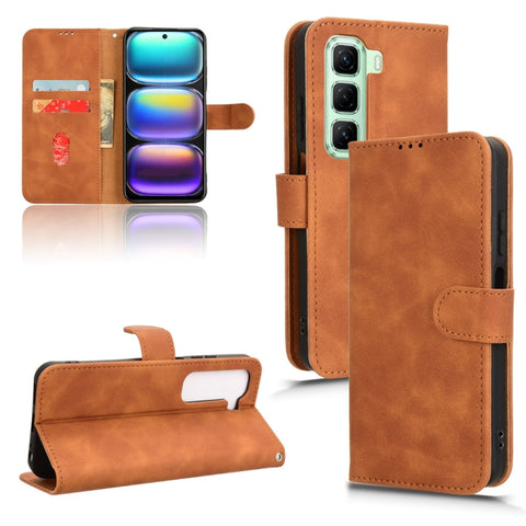 Skin Feel Magnetic Flip Leather Phone Case, For Infinix Note 50s, For Infinix Note 50x, For Infinix Note 50 Pro 4G, For Infinix Hot 50 Pro, For Infinix Hot 50i / Smart 9, For Infinix Hot 50 Pro+, For Infinix Hot 50 4G, For Infinix Hot 50 5G            ...