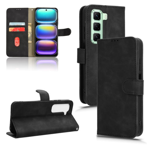 Skin Feel Magnetic Flip Leather Phone Case, For Infinix Note 50s, For Infinix Note 50x, For Infinix Note 50 Pro 4G, For Infinix Hot 50 Pro, For Infinix Hot 50i / Smart 9, For Infinix Hot 50 Pro+, For Infinix Hot 50 4G, For Infinix Hot 50 5G            ...