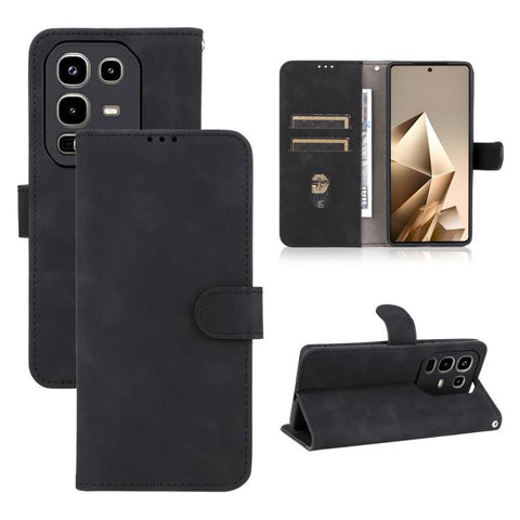 Skin Feel Magnetic Flip Leather Phone Case, For Infinix Note 50s, For Infinix Note 50x, For Infinix Note 50 Pro 4G, For Infinix Hot 50 Pro, For Infinix Hot 50i / Smart 9, For Infinix Hot 50 Pro+, For Infinix Hot 50 4G, For Infinix Hot 50 5G            ...