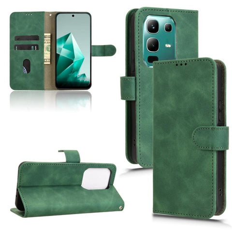 Skin Feel Magnetic Flip Leather Phone Case, For Infinix Note 50s, For Infinix Note 50x, For Infinix Note 50 Pro 4G, For Infinix Hot 50 Pro, For Infinix Hot 50i / Smart 9, For Infinix Hot 50 Pro+, For Infinix Hot 50 4G, For Infinix Hot 50 5G            ...