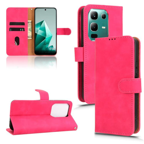 Skin Feel Magnetic Flip Leather Phone Case, For Infinix Note 50s, For Infinix Note 50x, For Infinix Note 50 Pro 4G, For Infinix Hot 50 Pro, For Infinix Hot 50i / Smart 9, For Infinix Hot 50 Pro+, For Infinix Hot 50 4G, For Infinix Hot 50 5G            ...